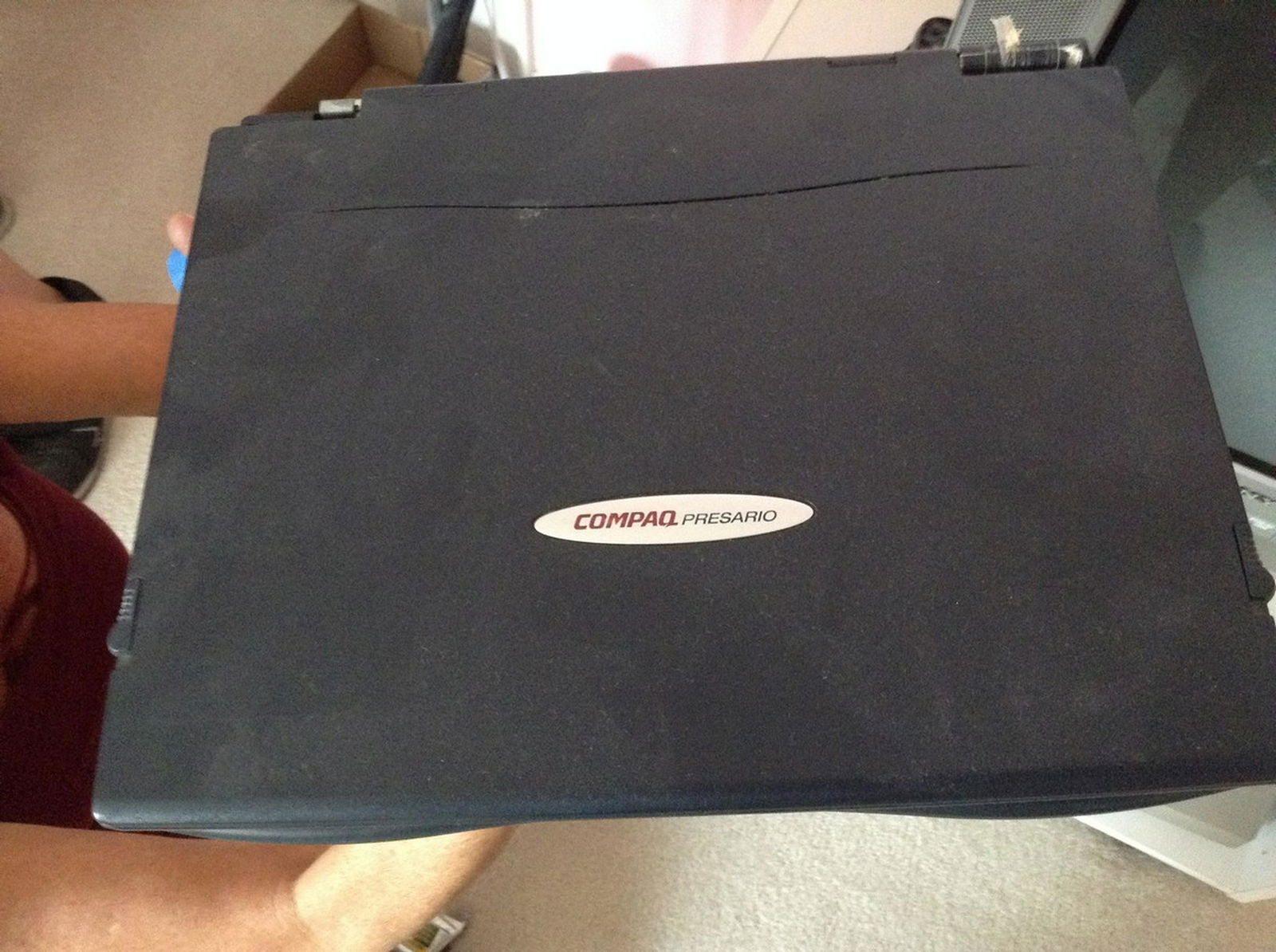 compaq presario vintage computer (1 of 1)