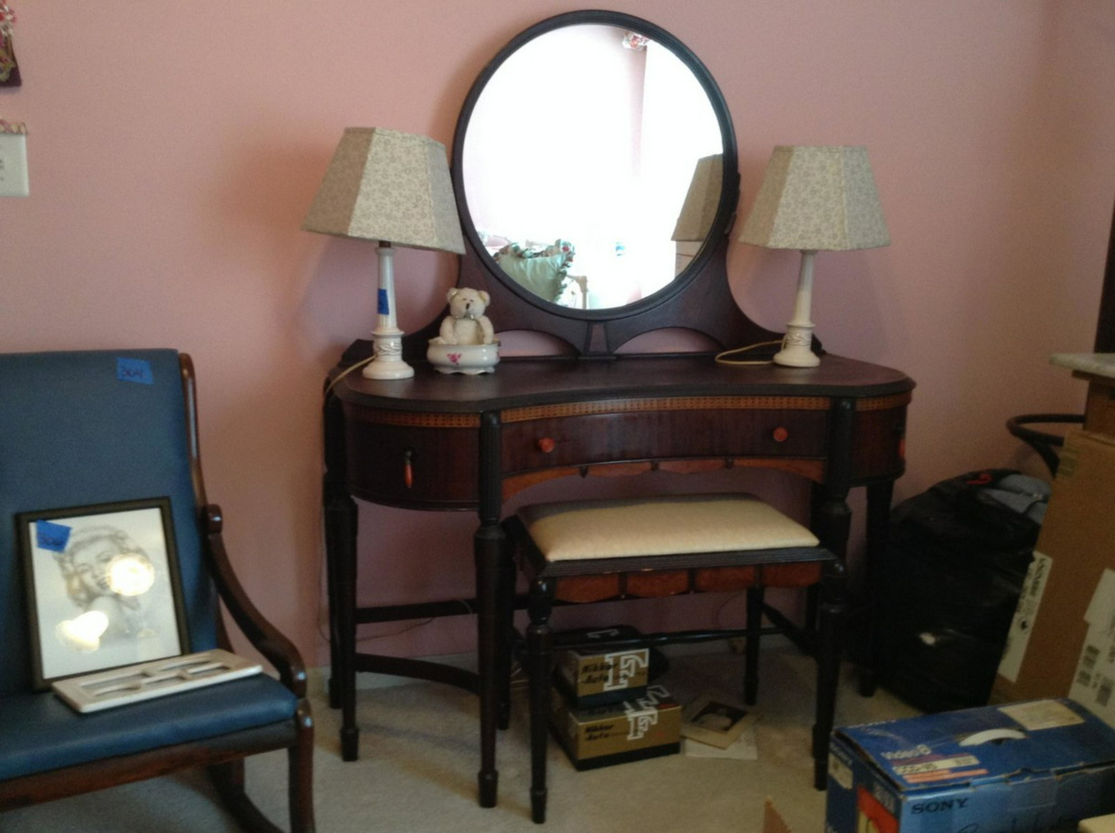 art deco vanity ser: art deco vanity ser