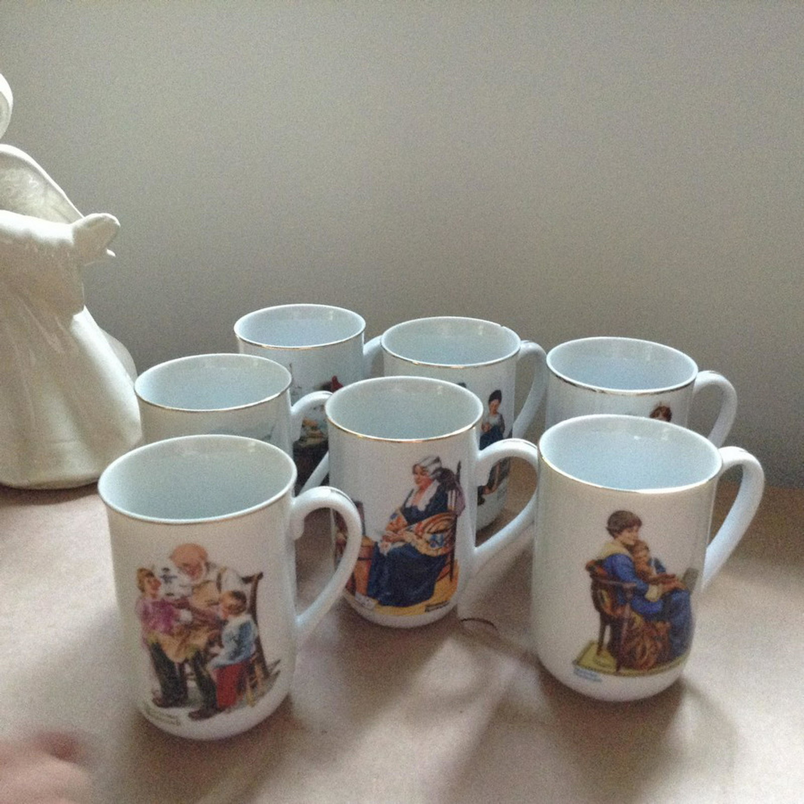 coffee mugs Norman Rockwell: coffee mugs Norman Rockwell