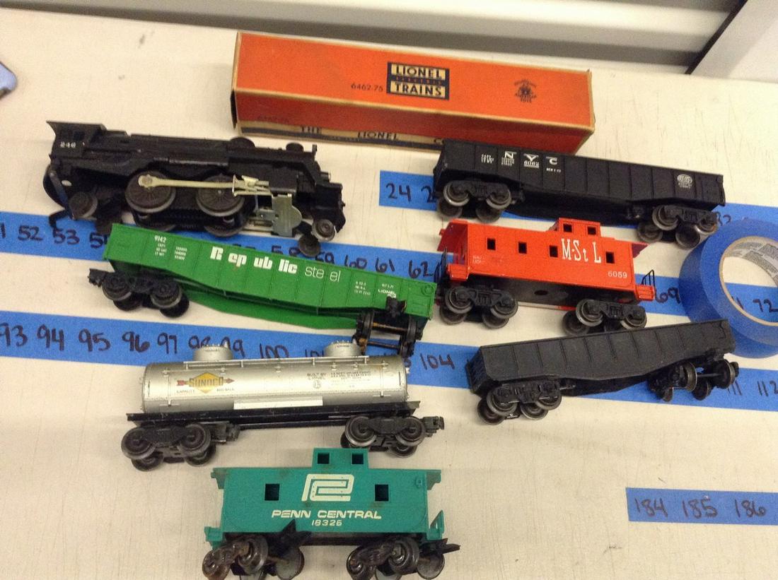 lot of  8 O Guage Train Cars (1 of 1)