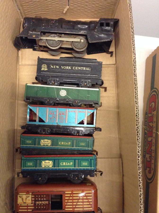 Marx train set: Marx train set