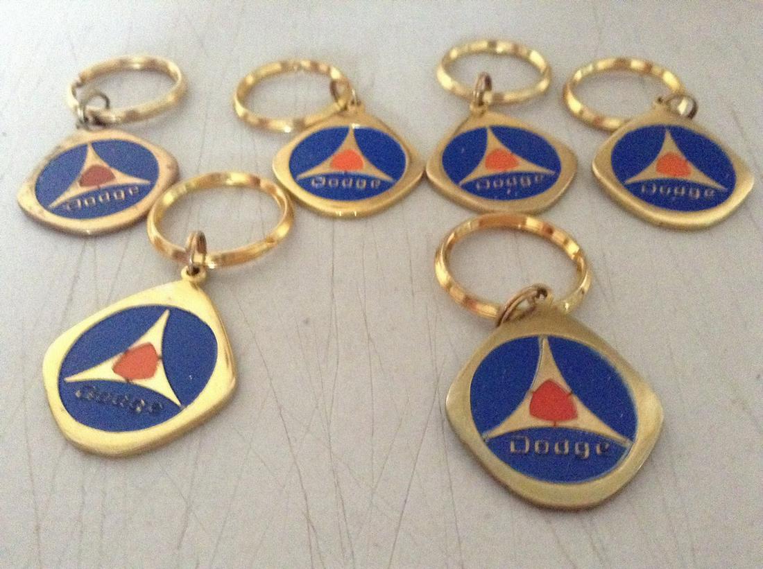 Dodge Mopar 1960's Keychains: were givien in the 1960's by dealer when purchased a new dodge product