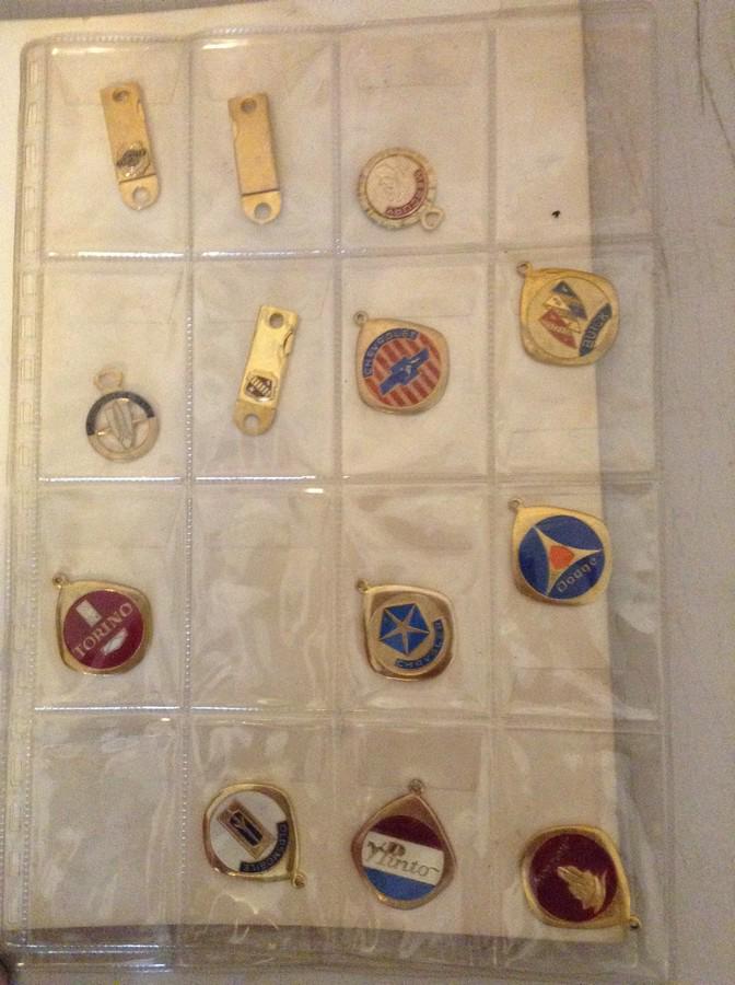 1960's automobile keychains from the dealer: 1960's automobile keychains from the dealer