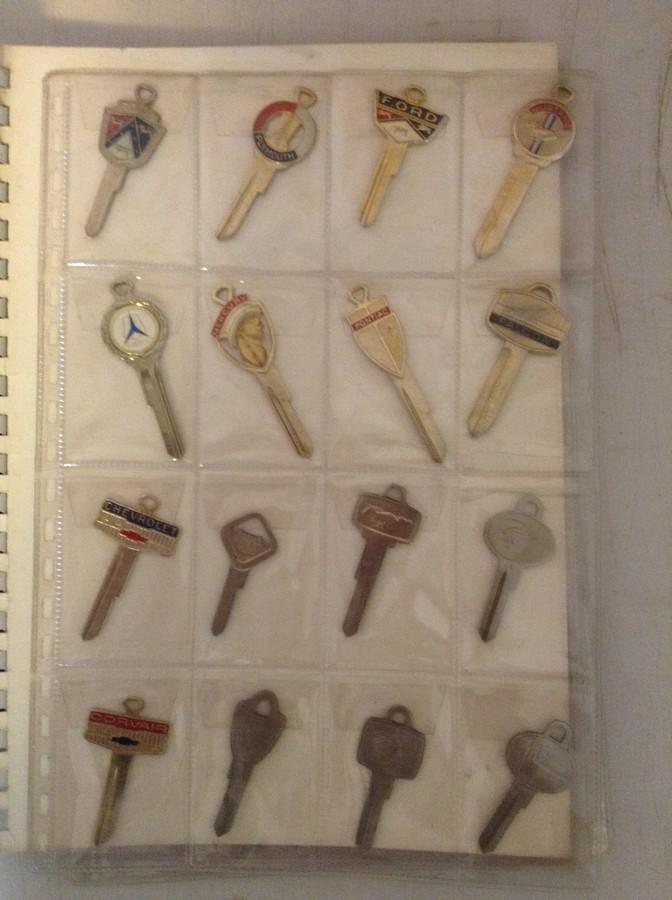 1960's automobile keychains from the dealer: 1960's automobile keychains from the dealer