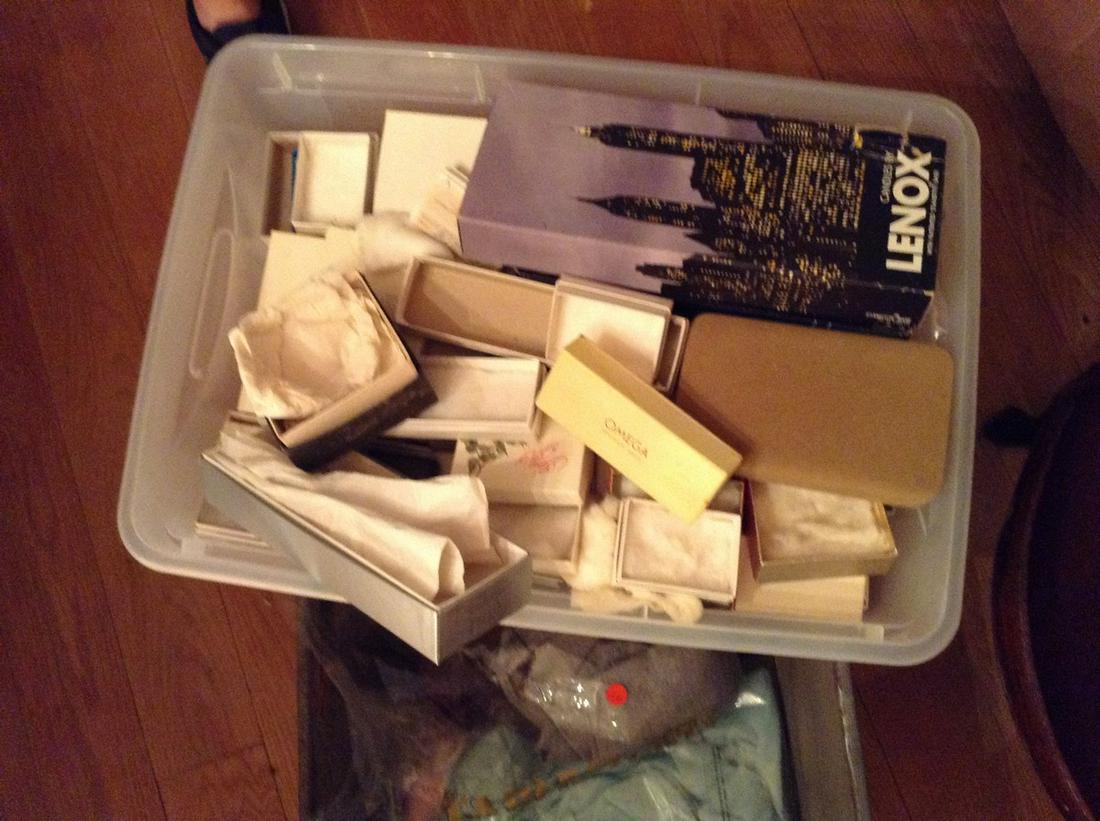 vintage jewelry and watch boxes: vintage jewelry and watch boxes