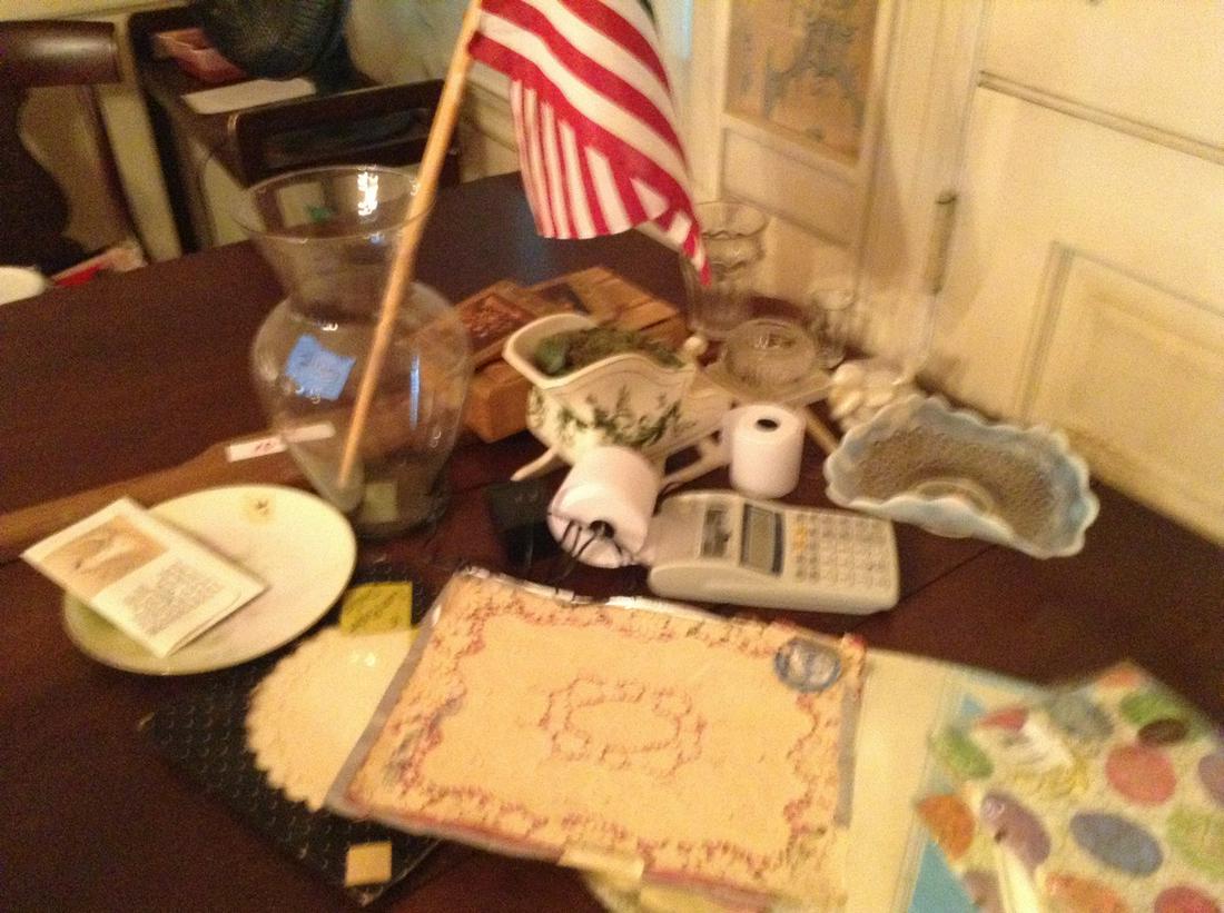 contents of table: contents of table