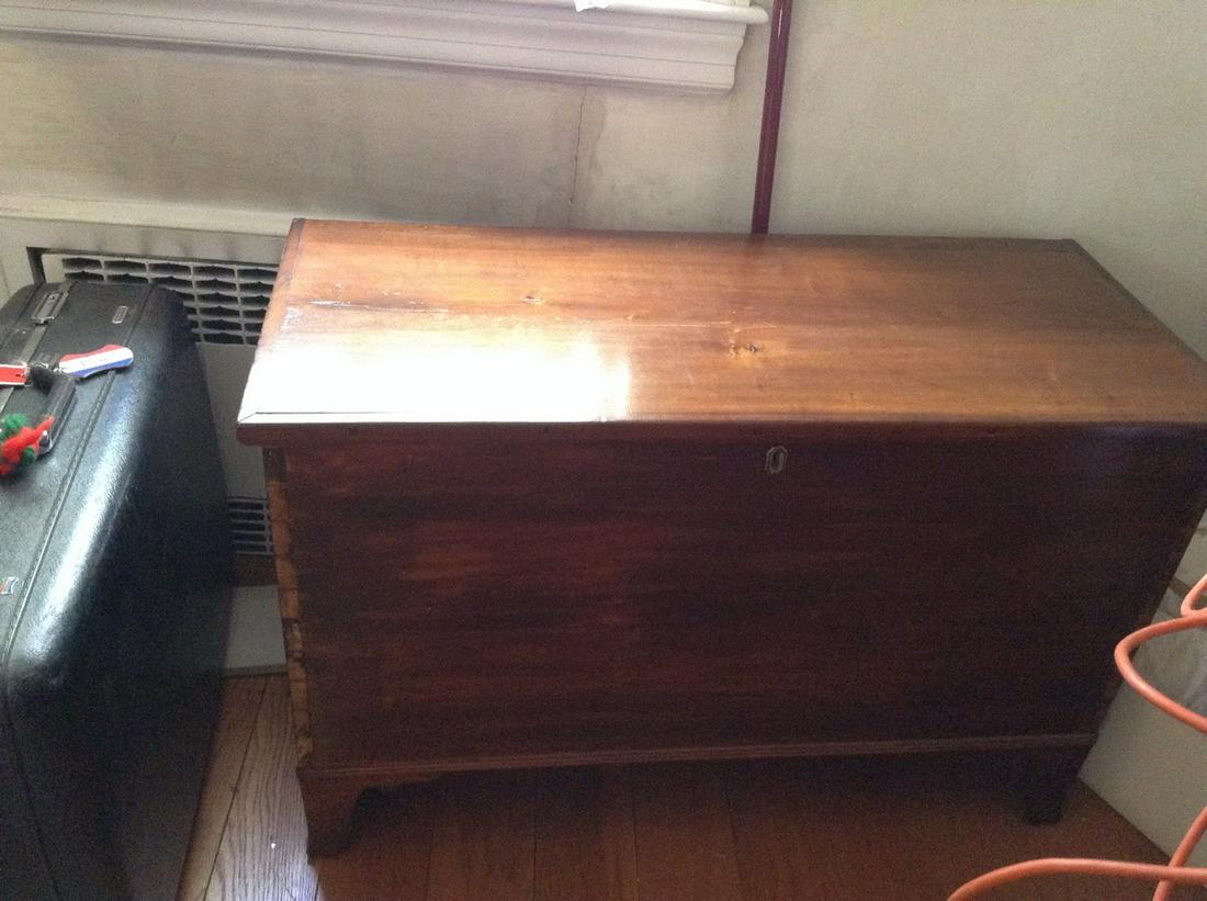 cedar chest: cedar chest