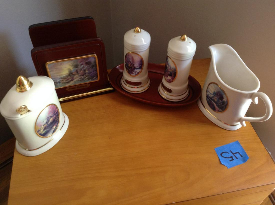 Thomas Kinkade service set: Thomas Kinkade service set