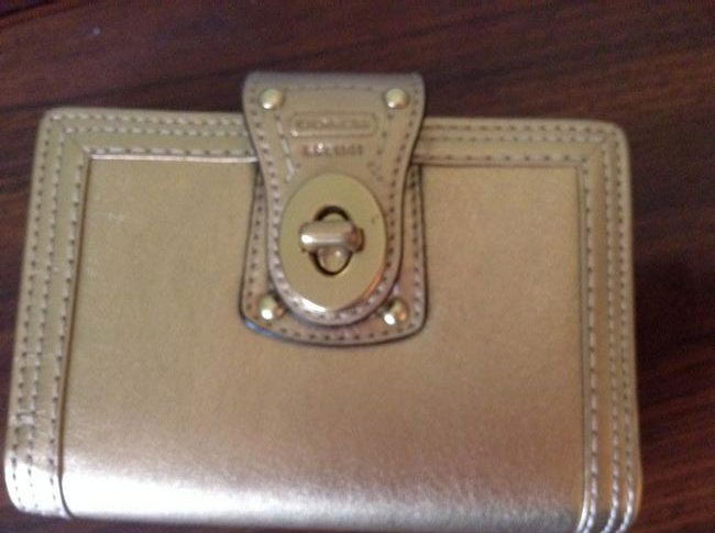 authentic coach wallet