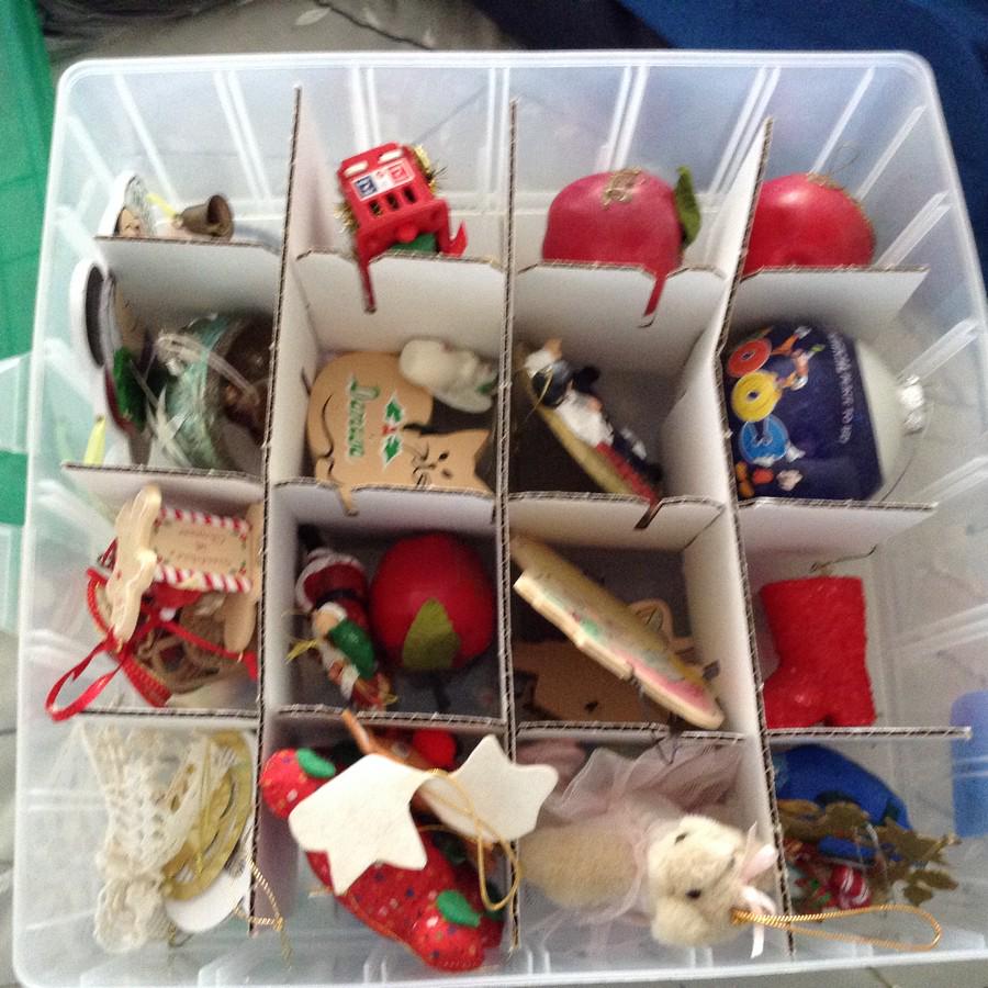 2nd tray of Christmas ornaments: Some Disney