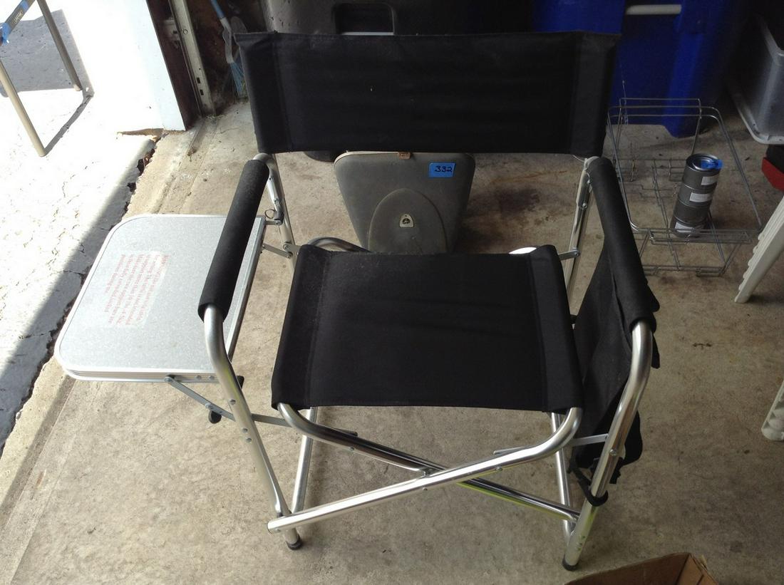 aluminum side tray beach chair (1 of 1)