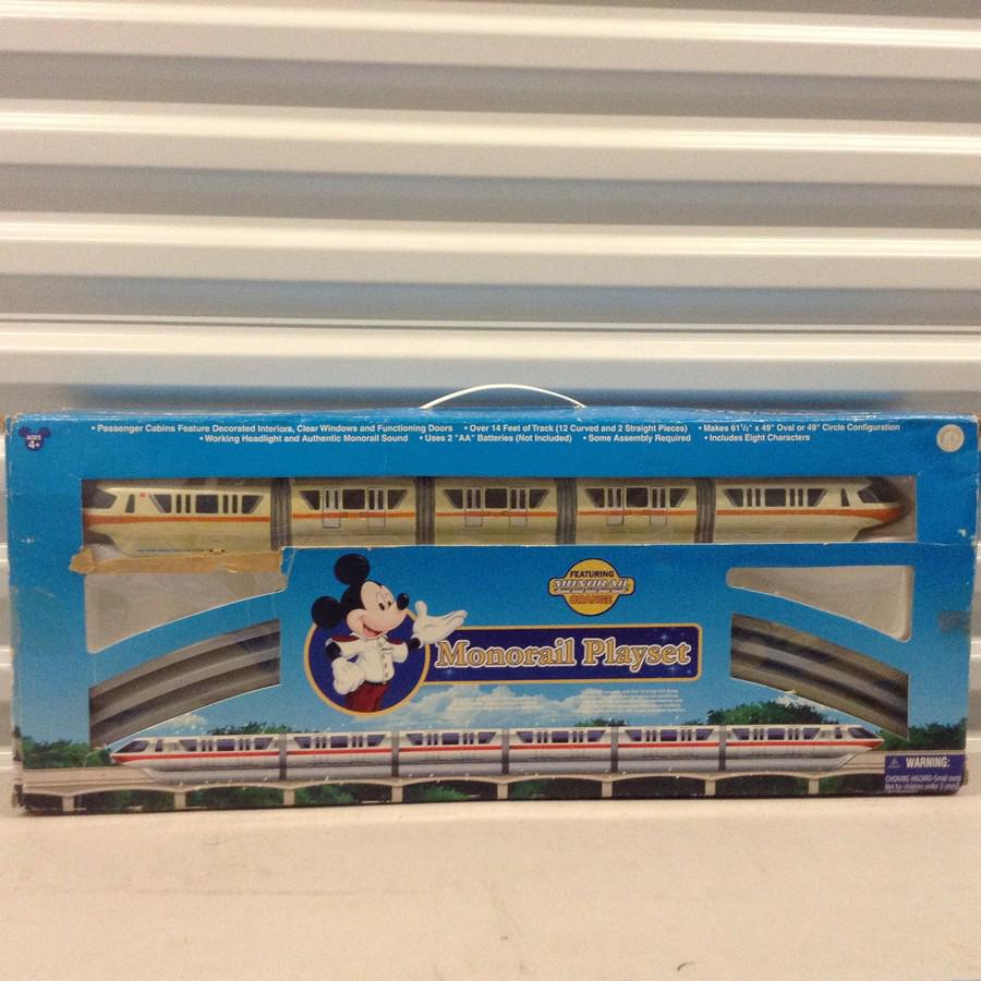Disneyland monorail playset complete monorail orange (1 of 1)