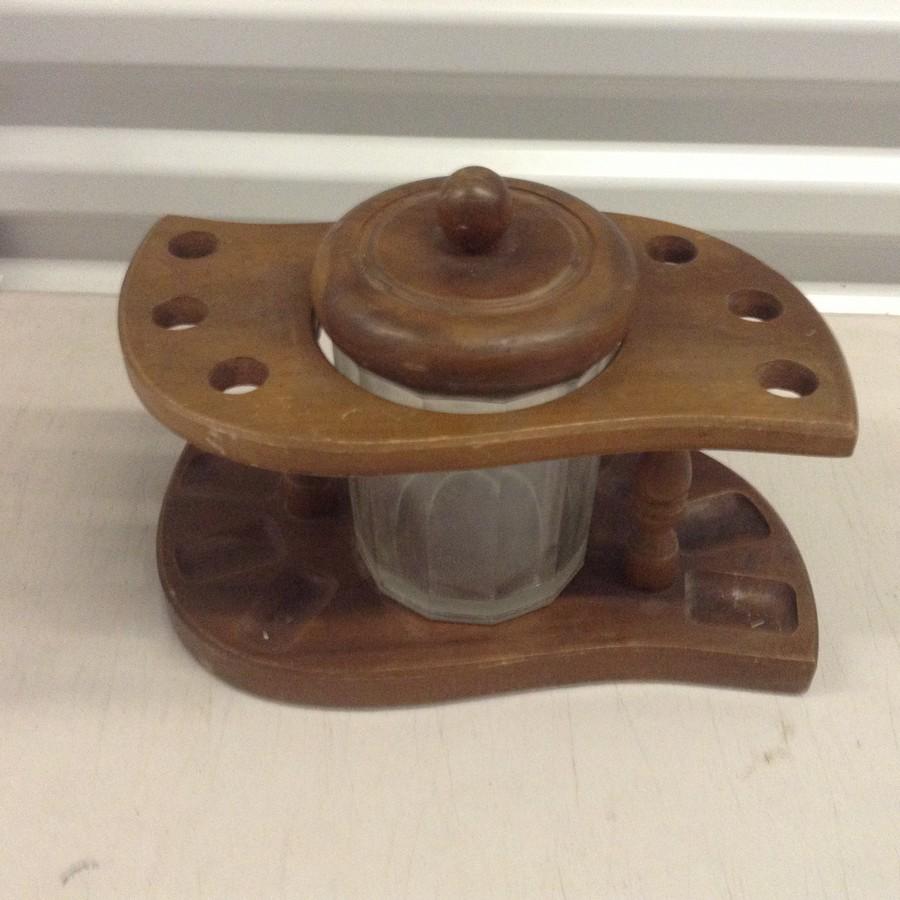 vintage bathroom vanity toothbrush holder (1 of 1)