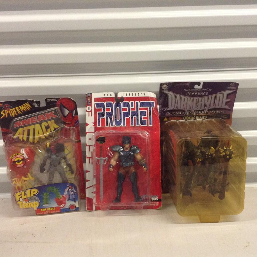 Spiderman, prohent and dark Hyde new in package action (1 of 1)