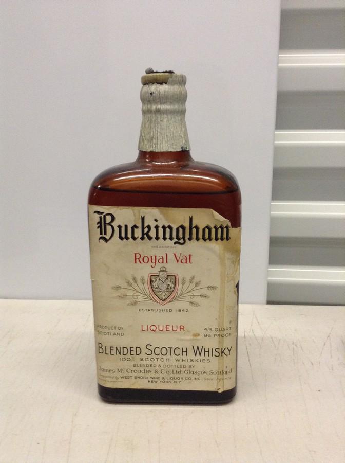 Buckingham Royal Vat Liqueur Blended Scotch whisky: Buckingham Royal Vat Liqueur Blended Scotch whisky