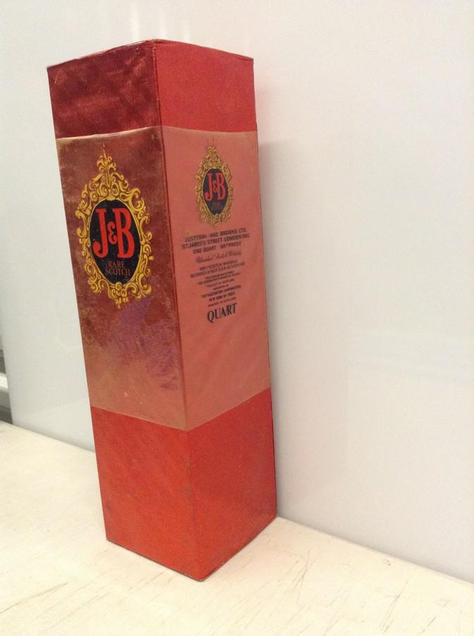 J and B Rare Scotch blended scotch whiskey in the box: J and B Rare Scotch blended scotch whiskey in the box