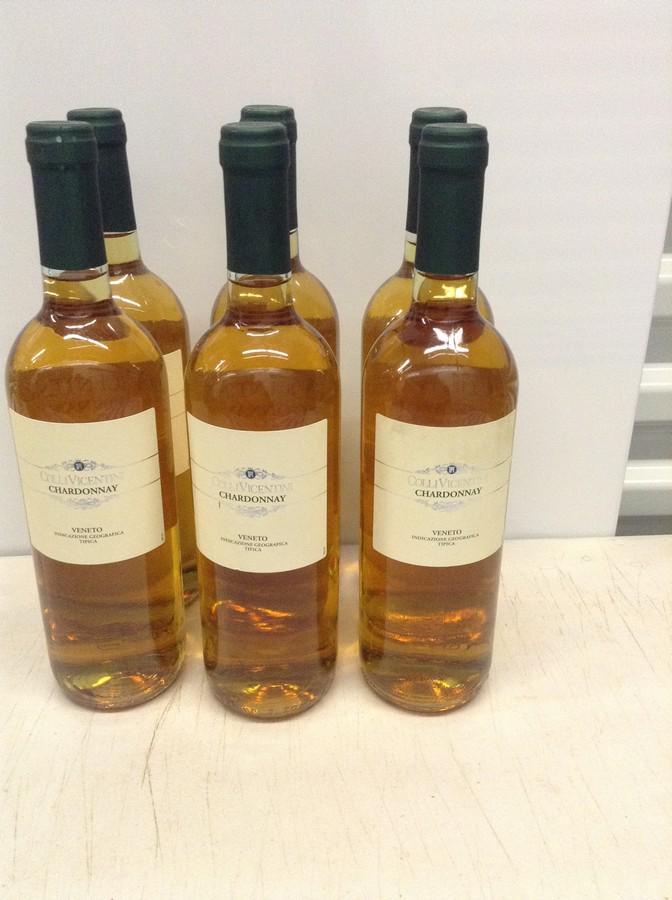 lot of six Colli Vicentini Chardonnay Veneto: lot of six Colli Vicentini Chardonnay Veneto