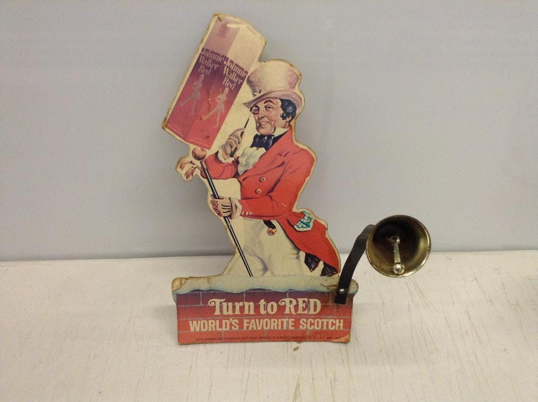 Johnnie Walker Red Advertisement sign 11x6 (1 of 1)