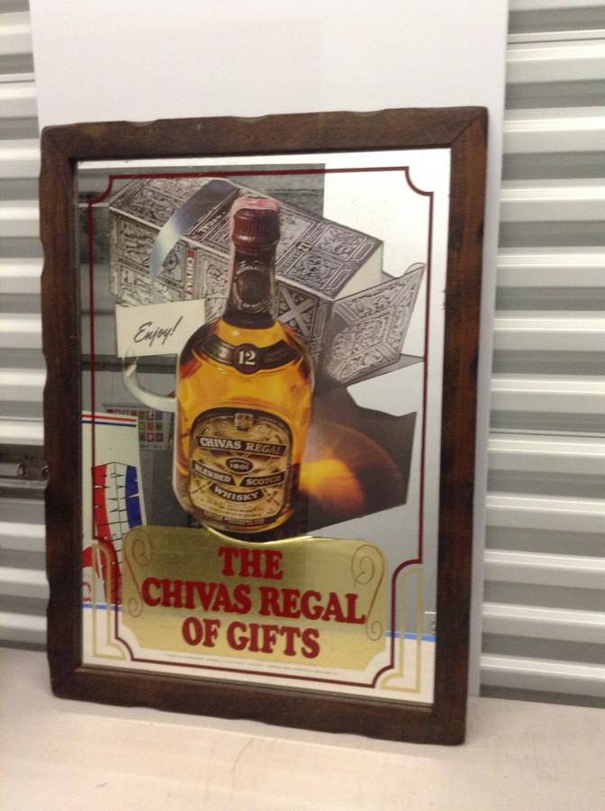 The Chivas Regal of gifts mirrored advertisement 23x31 (1 of 1)