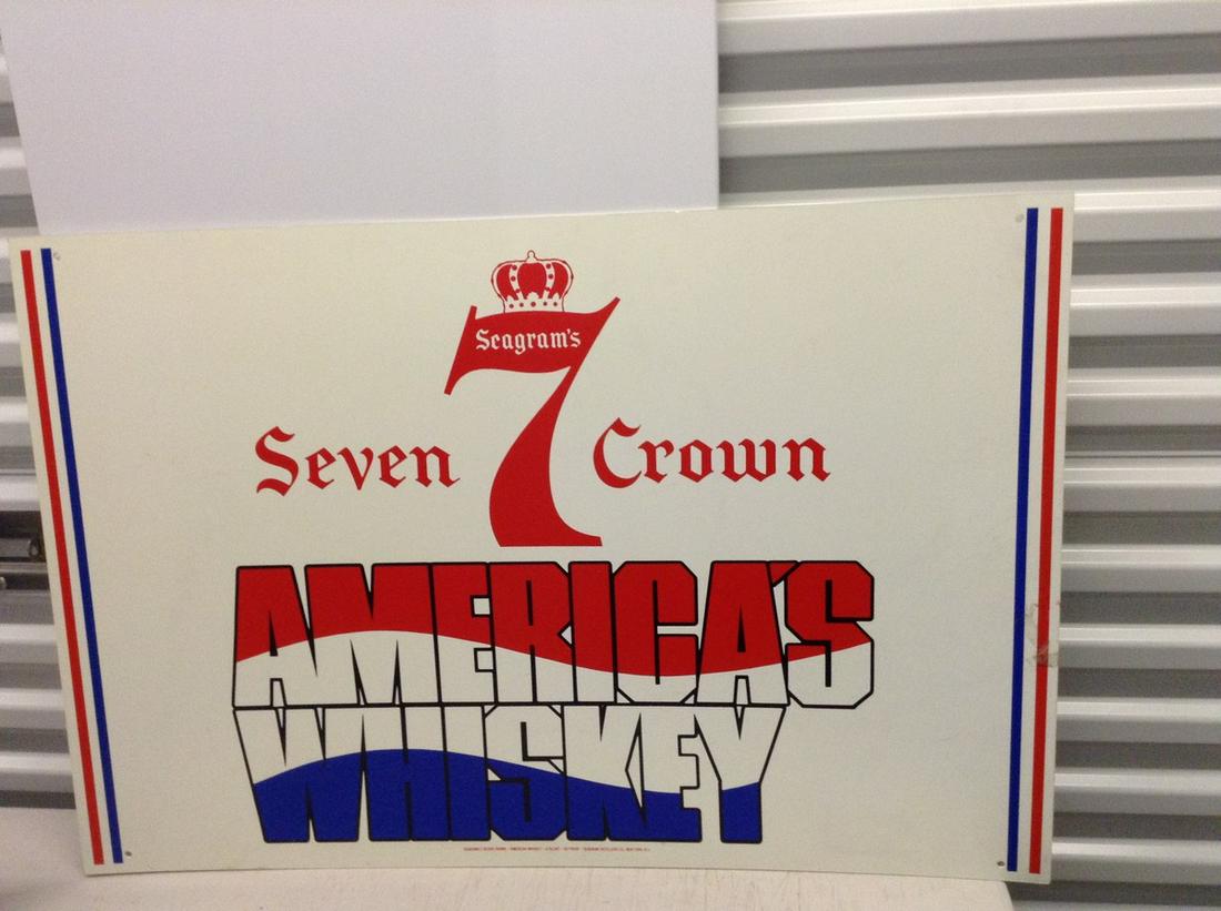 Seagram's Seven Crown Advertisement Poster 36x24: Seagram's Seven Crown Advertisement Poster 36x24