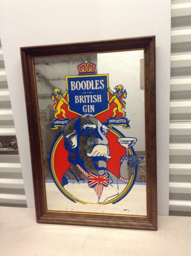 Boodles British Gin Mirrored advertisement 19x27 (1 of 1)