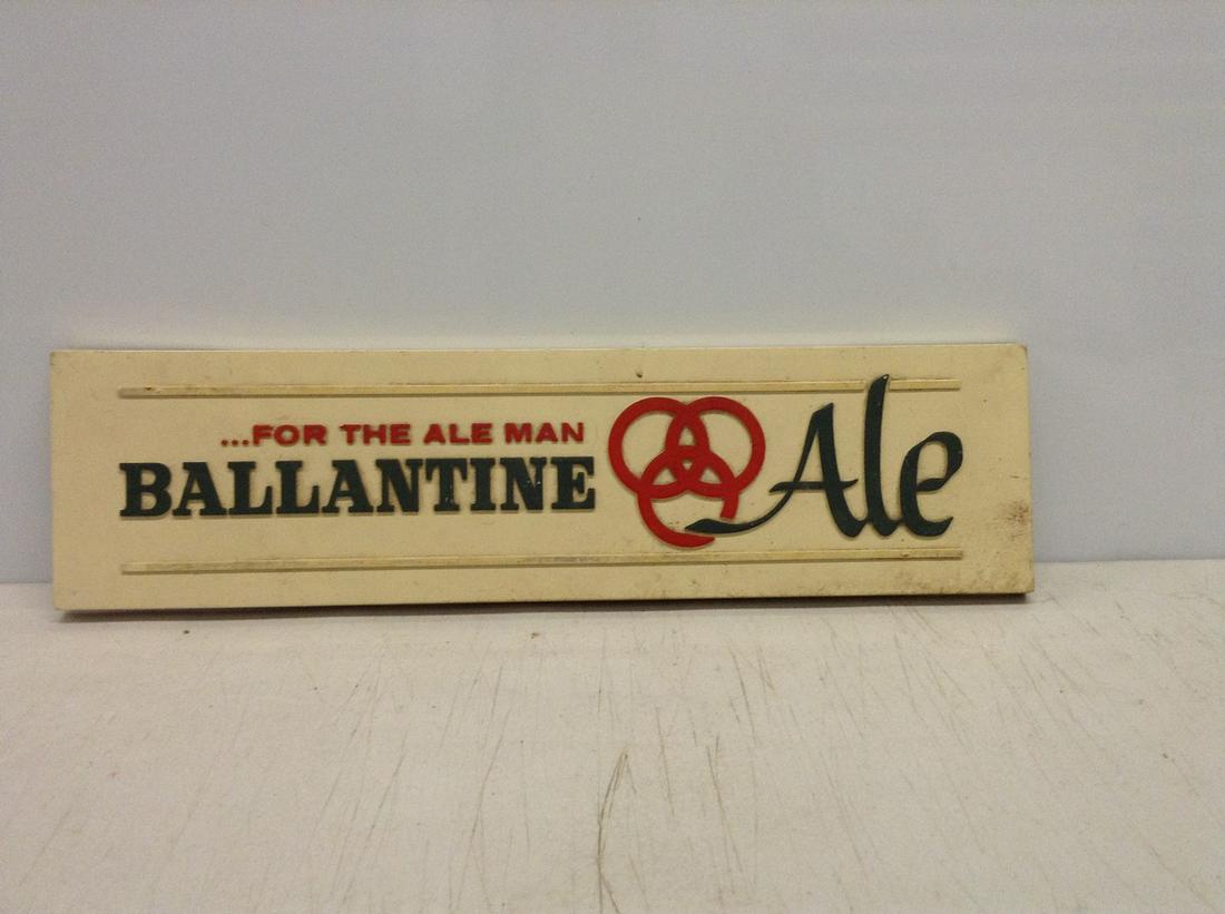 Ballantine Ale sign 16x4 (1 of 1)