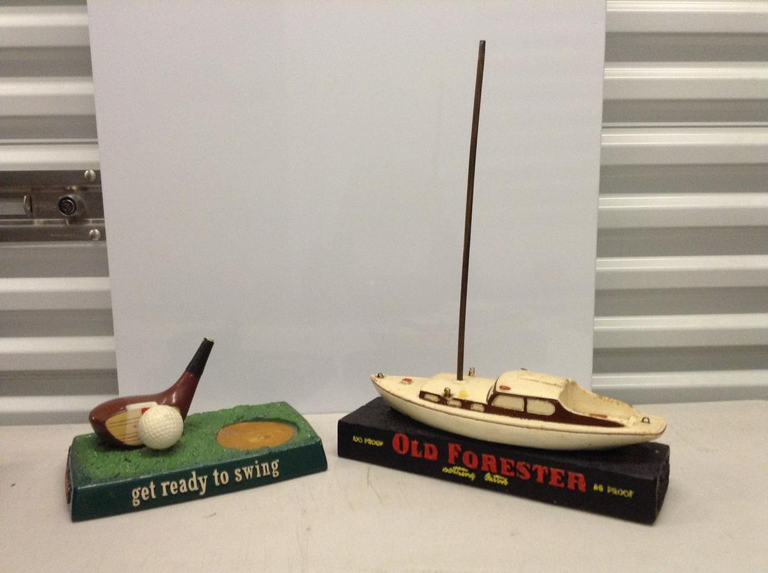 Kentucky bourbon bottle holders and Old Forester (1 of 1)