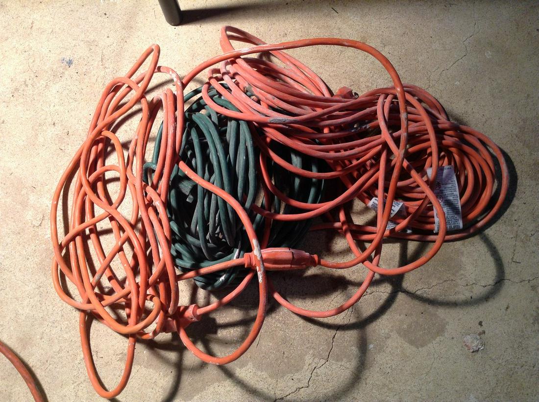 lot of electrical cords (1 of 1)