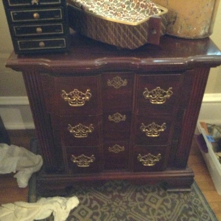vintage nightstand: 24 x 16 x 24