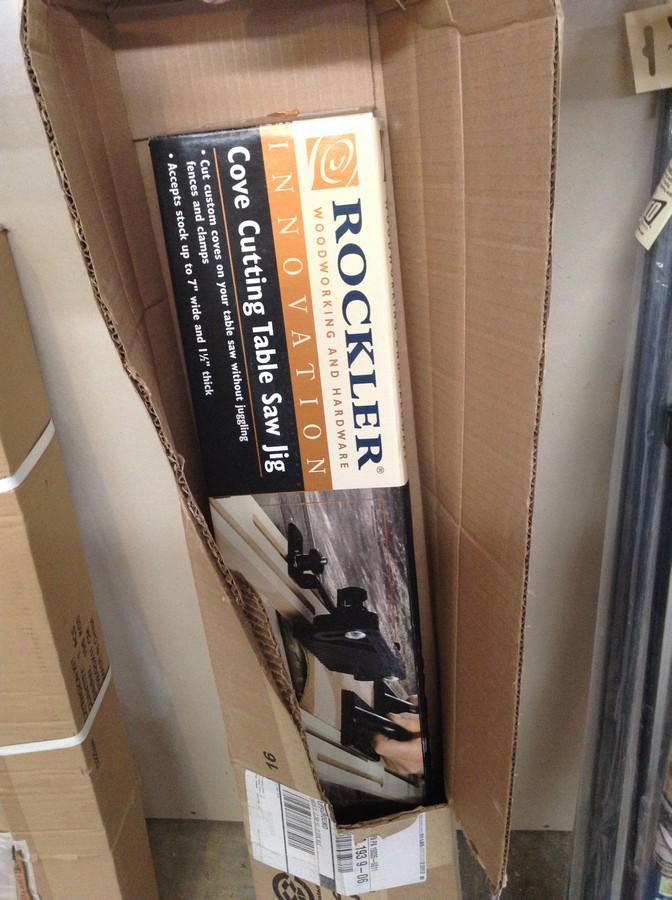 Rockler cove cutting table saw jig new in the box (1 of 1)