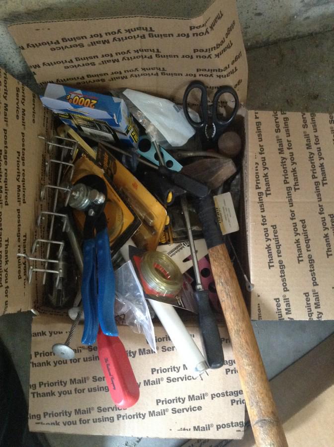box full of tools: box full of tools