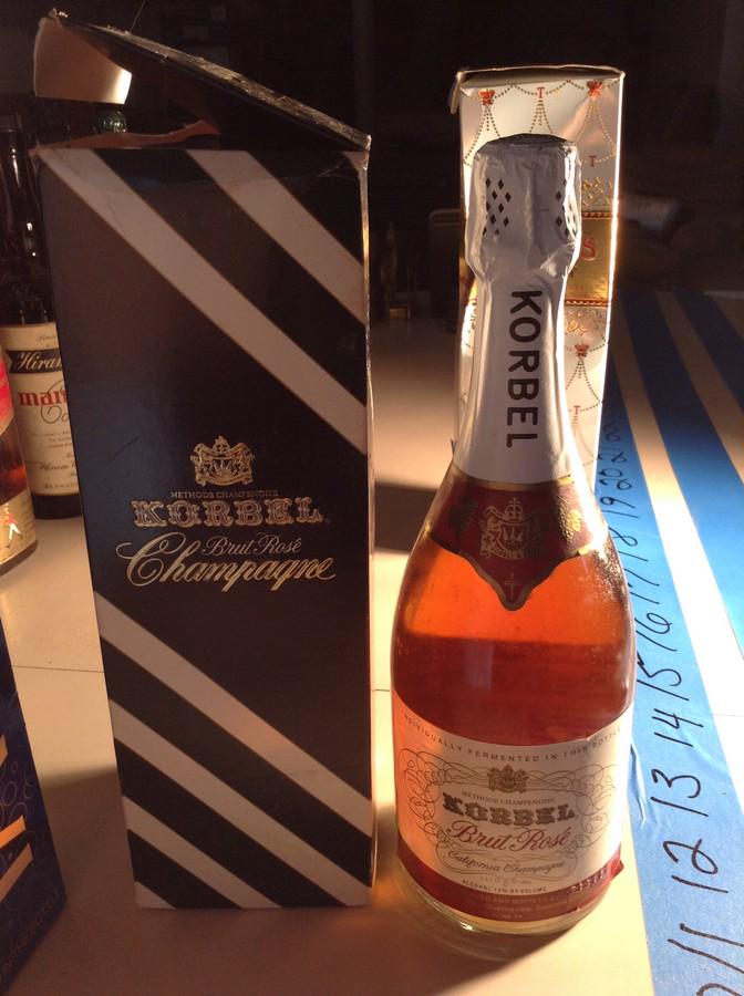 Korbell Brut Rose Champagne: Korbell Brut Rose Champagne