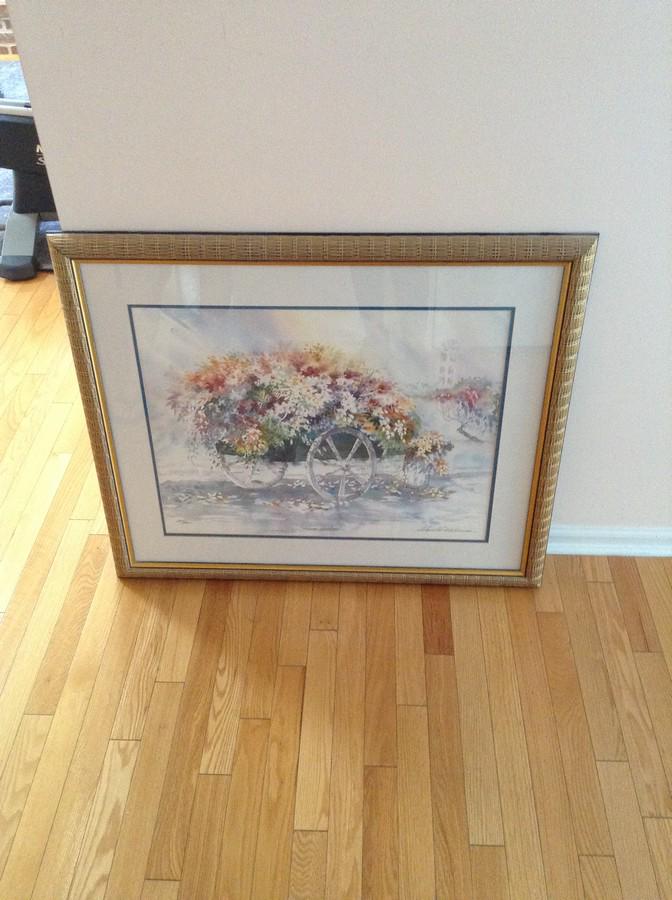 large flower cart by Richard Williams (1 of 1)