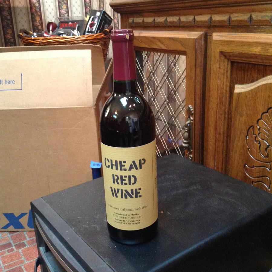 Vin Ordinaire, Red Wine