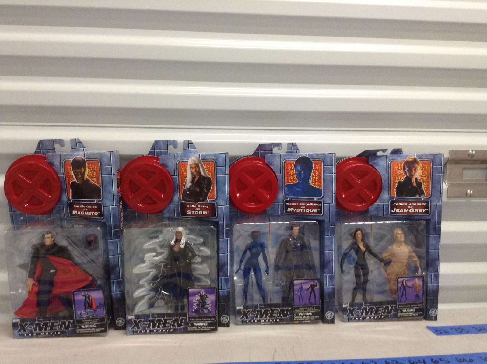 x-men action figures, new in the package (1 of 1)