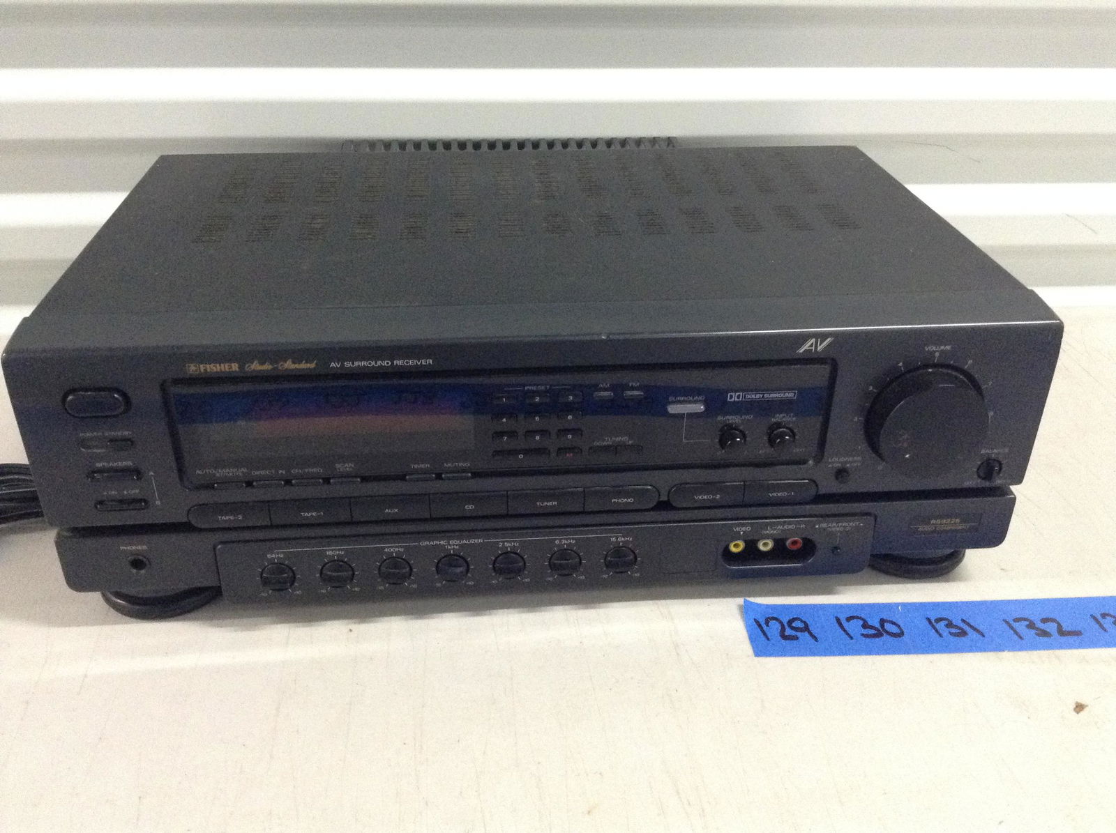 Fisher AV Surround Receiver (1 of 1)