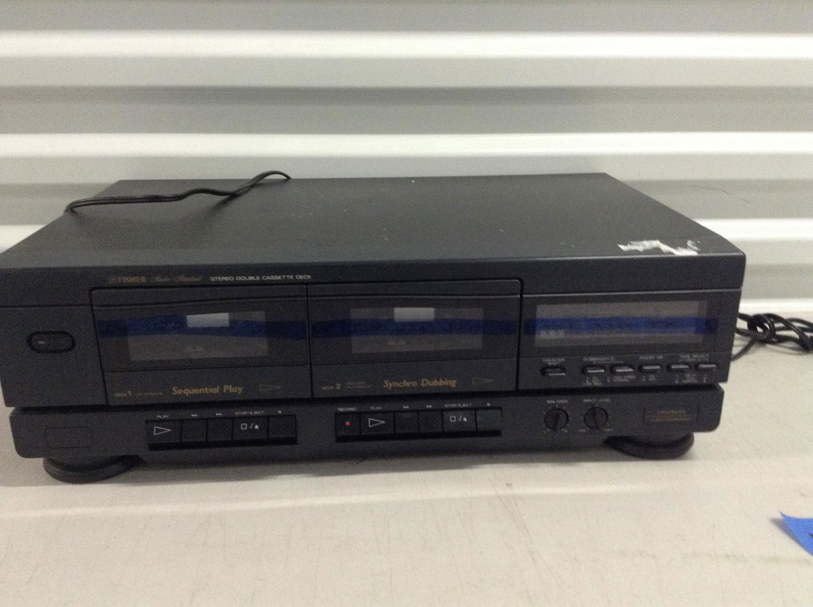 Fisher Stereo Double Cassette Deck (1 of 1)