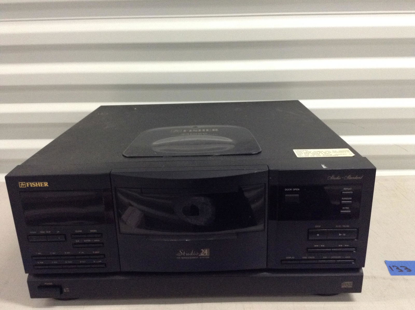Fisher 24 Disc Studio Standard CD player (1 of 1)