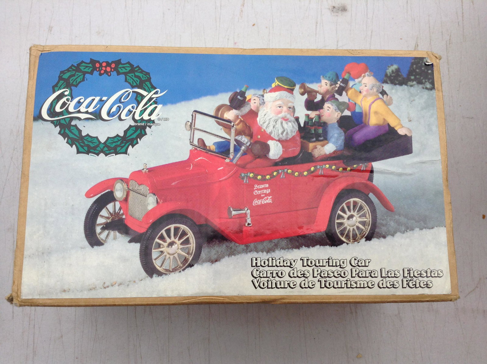 Coca-Cola Holiday Touring car new in the box: Coca-Cola Holiday Touring car new in the box