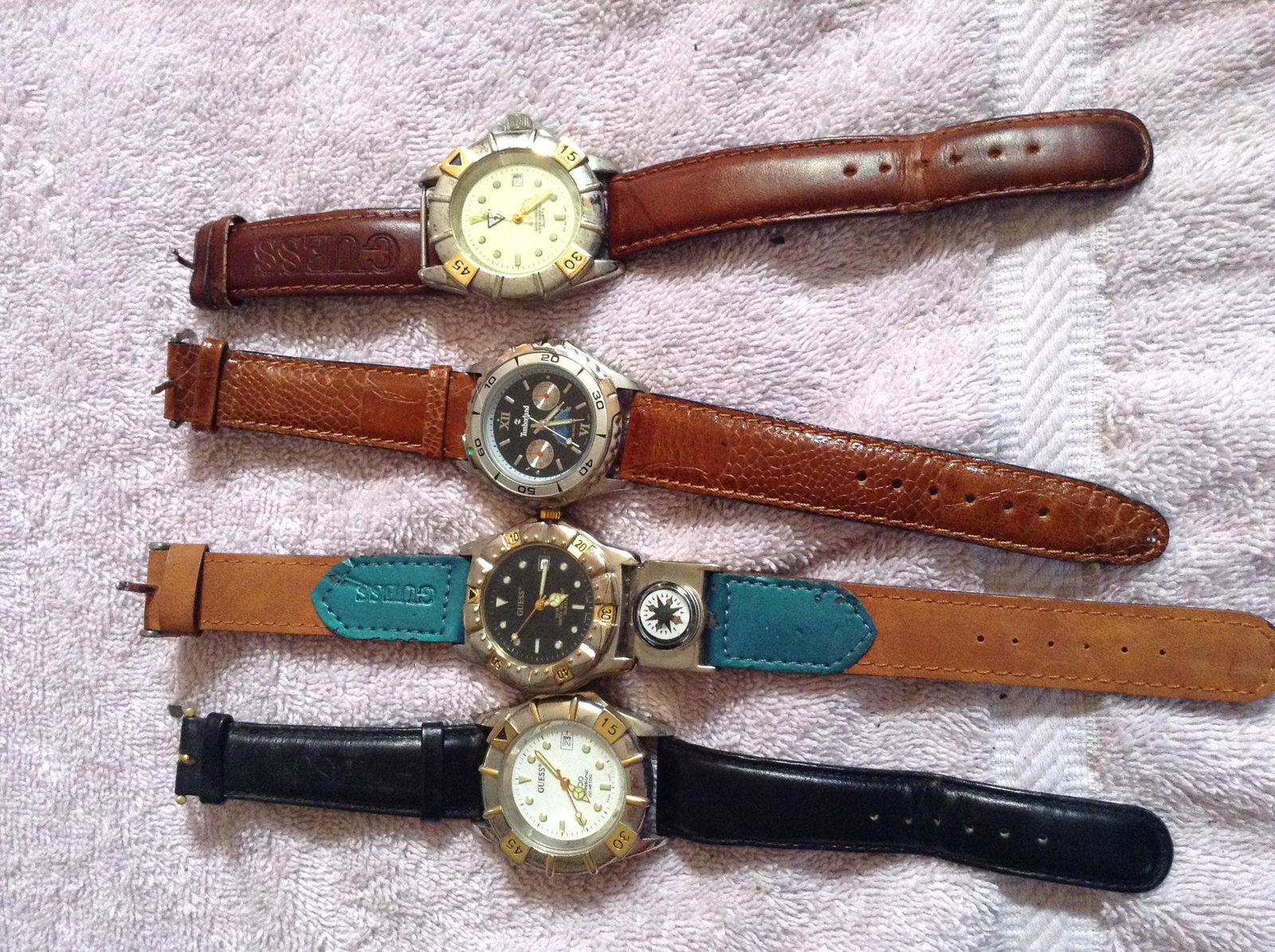 lot of Guess and other watches: lot of Guess and other watches