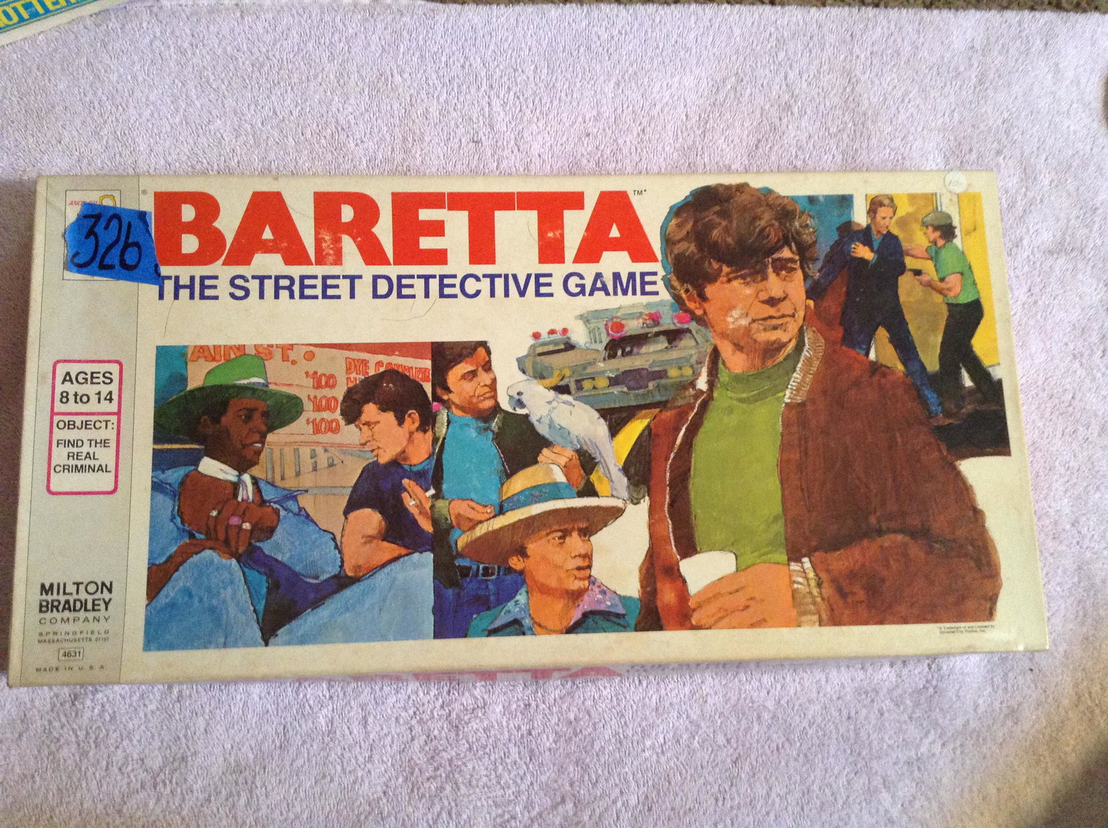 MB Baretta the street detective game: MB Baretta the street detective game