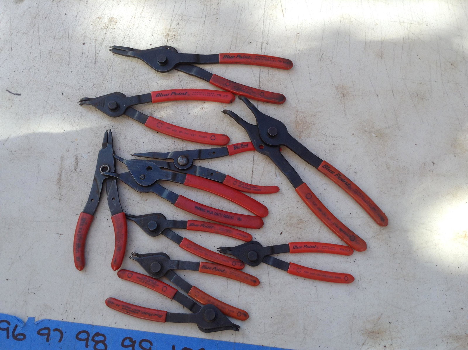 Snap on Tools - Blue point Snap ring pliers (1 of 1)