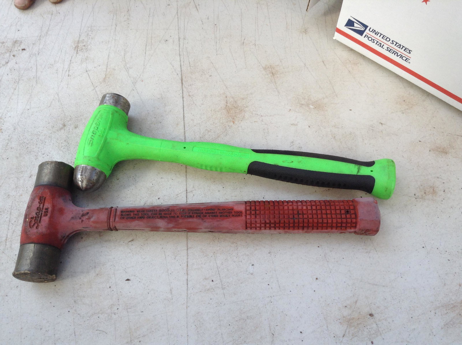 Lot of 2 Snap on tools Dead blow hammer (1 of 1)