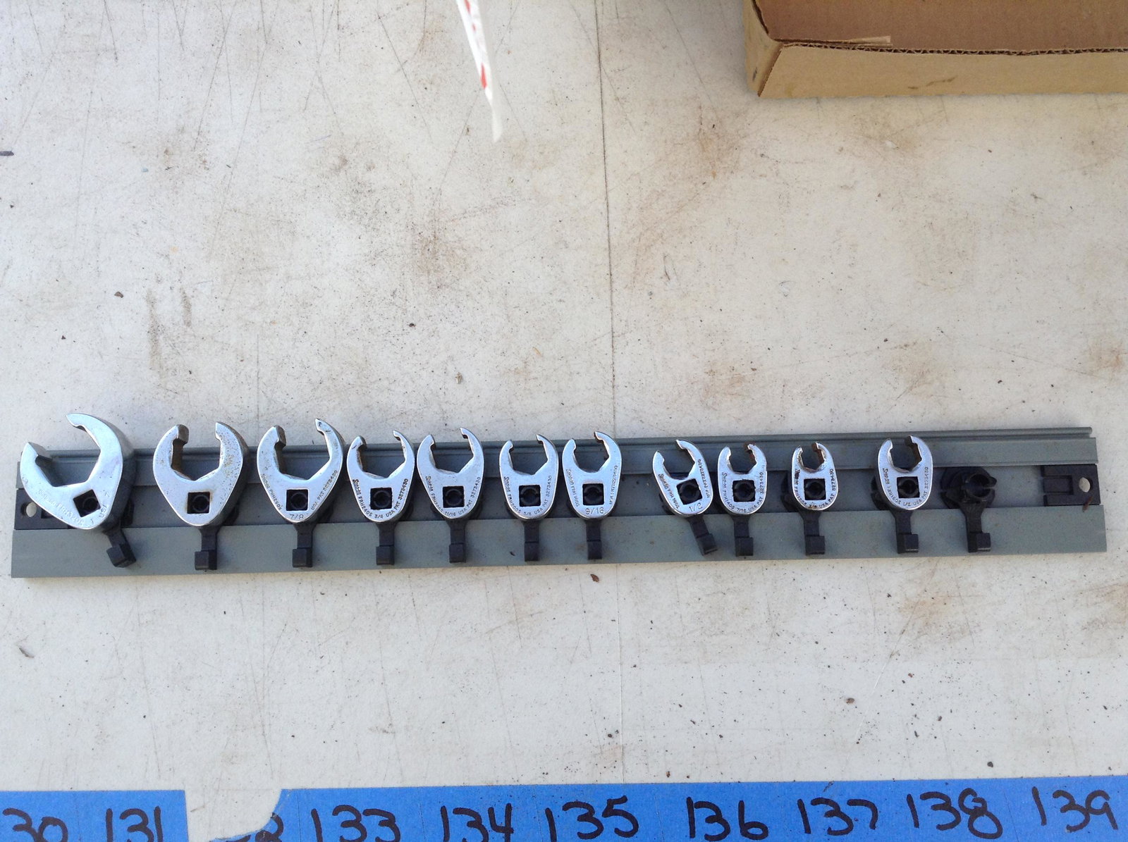 Snap on tools 3/8 drive crowfeet (1 of 1)
