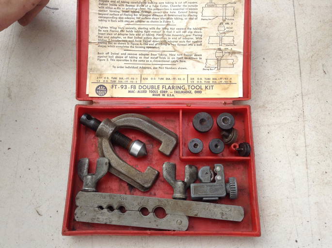 Mac Tools Double Flaring Tool Kit