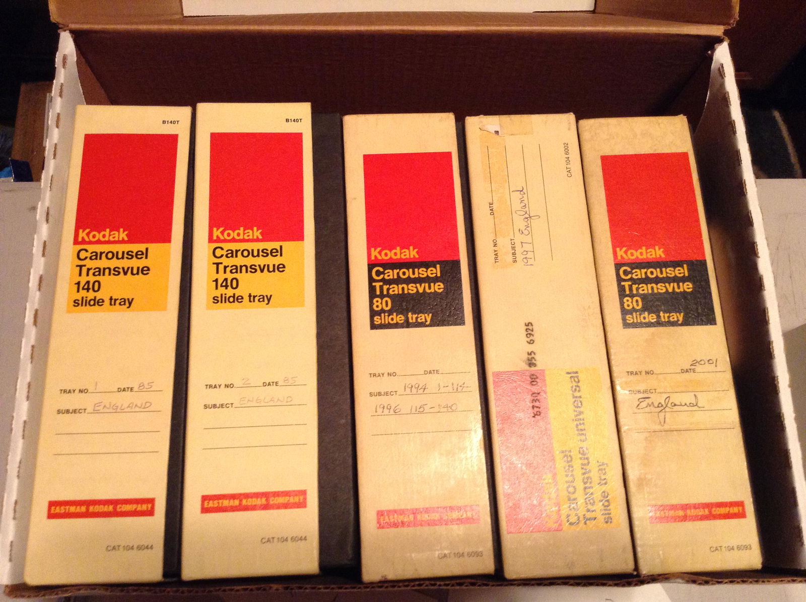 lot of Kodak slides and carol sues (1 of 1)