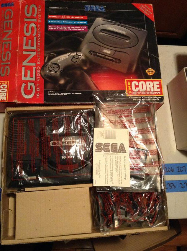 Sega Genesis 16-Bit Video Entertainment System complete (1 of 1)