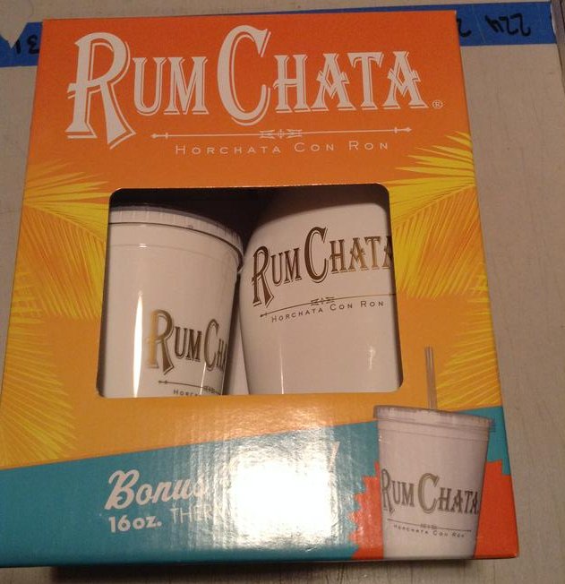 Rumchata Horchata Con Ron and plastic cup (1 of 1)