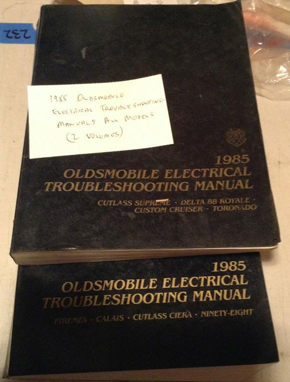 1985 Oldsmobile Electrical Troubleshooting Manual All (1 of 1)