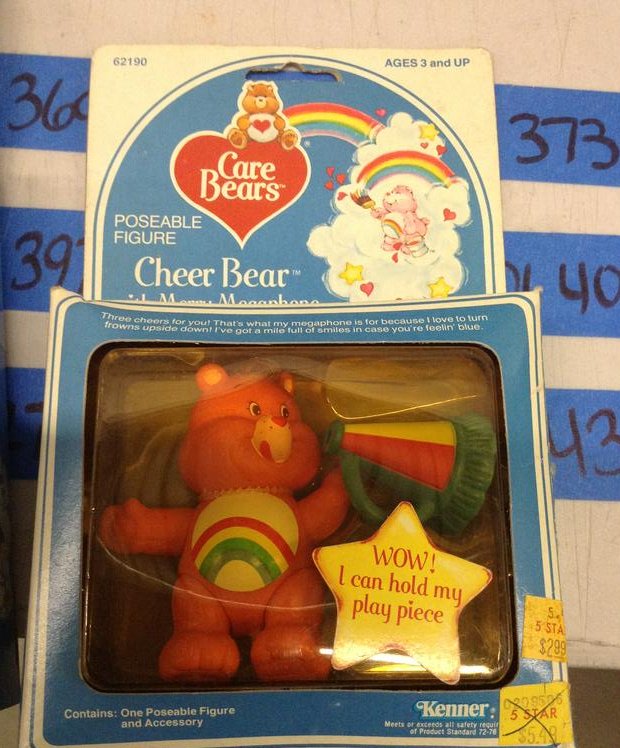 Kenner care bear cheer bear with merry megaphone (1 of 1)